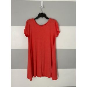 Old Navy Coral Swing Dress